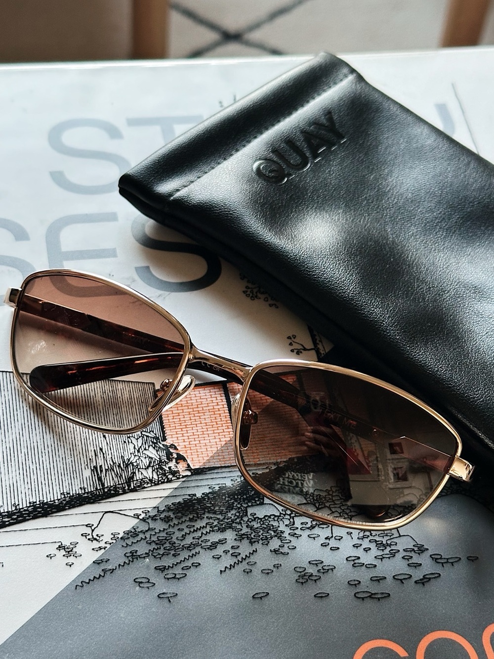 Quay Australia Text Me sunglasses